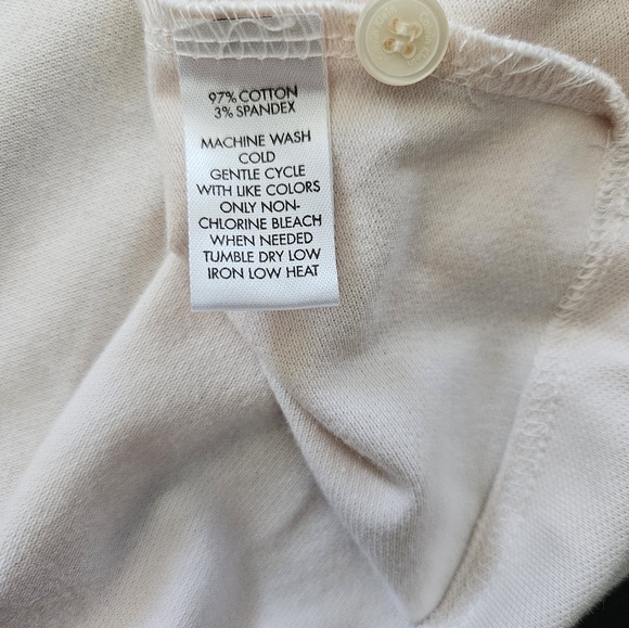 NWT - Calvin Klein Cotton Stretch Light Pink Polo Shirt - Size M - Picture 4 of 9